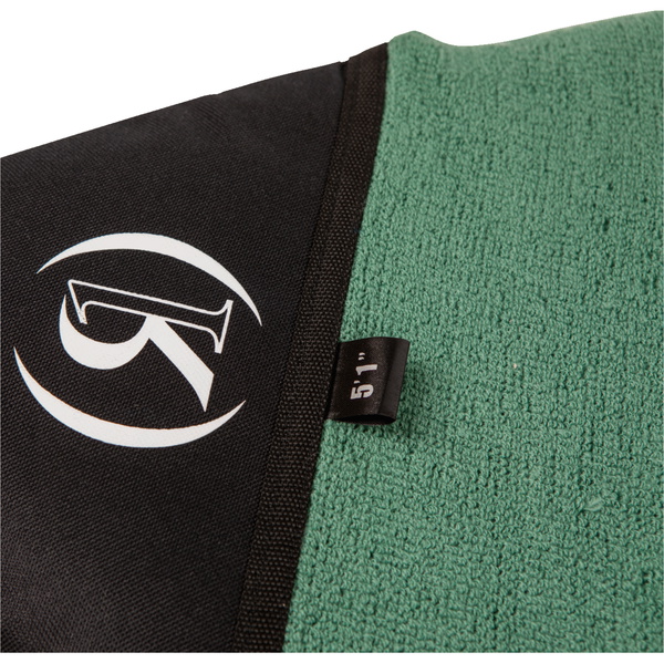 2026 Ronix Pointy Nose Surf Sock R24-BAG-SSPN-60 - Jade / Black / Grey
